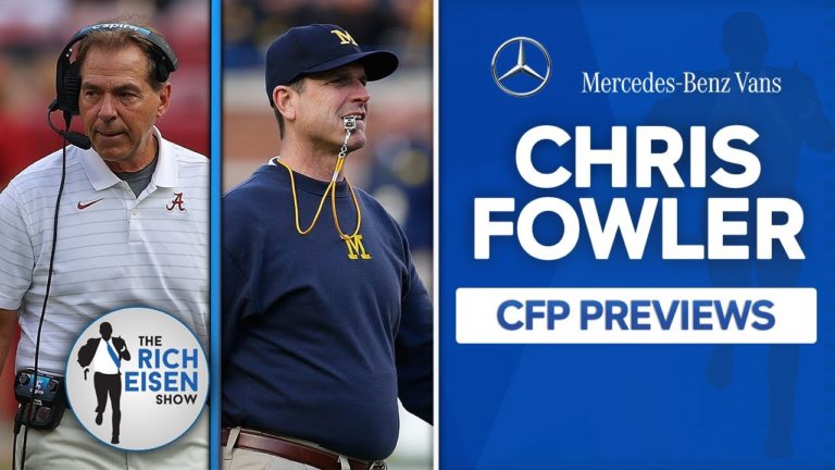 ESPN’s Chris Fowler Previews the Michigan-Georgia & Alabama-Cincy CFP Semifinals | Rich Eisen Show