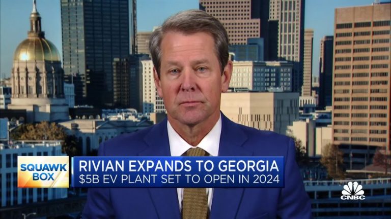 Georgia will help recruit, train workforce at Rivian's forthcoming EV plant: Gov. Brian Kemp