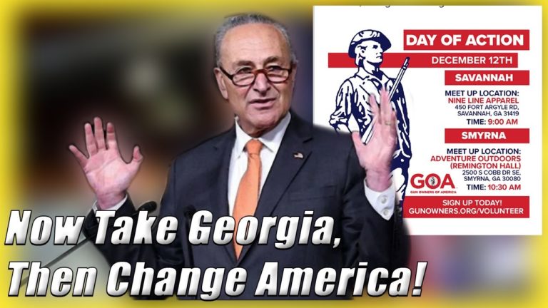 Now Take Georgia Then Change America!